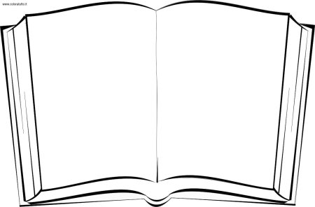 Открытая книга вектор