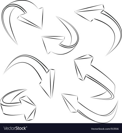 Контурные стрелки