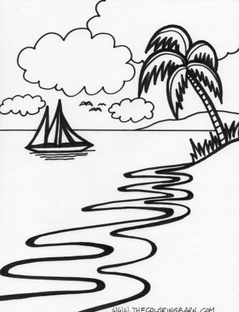 Дельфин раскраска для детей