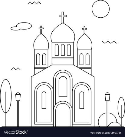 Церковь контур