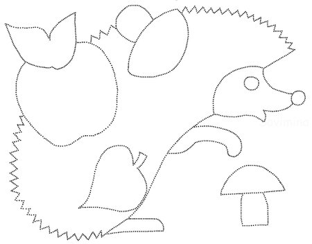 Аппликация шаблон