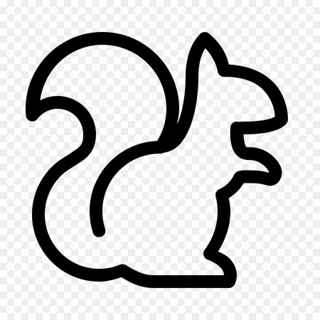 Белочка контур