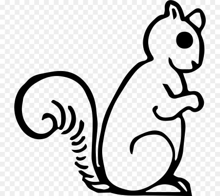 Силуэты животных