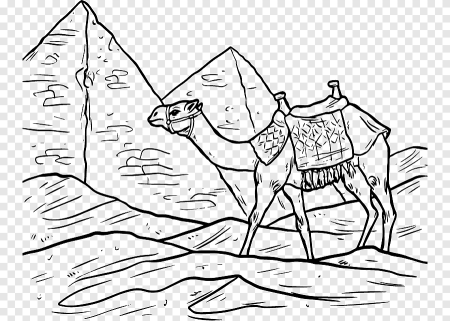 Египет. Раскраска