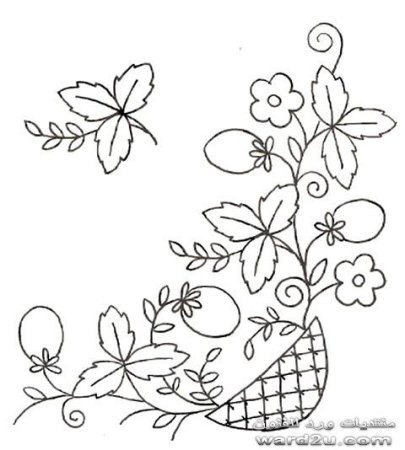 Рисунок гладью