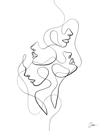 Контурные рисунки