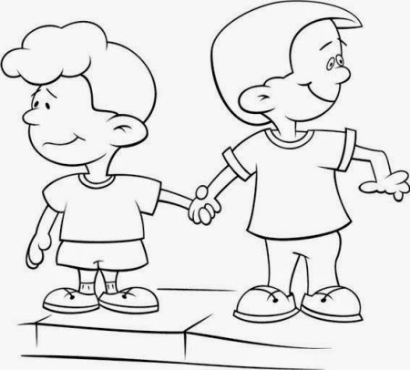 Два раскраска для детей