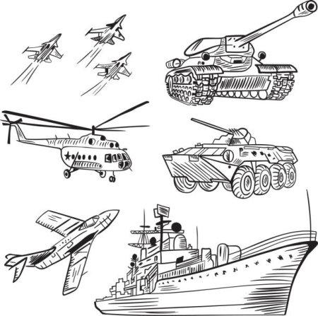 Рисунки на военной технике