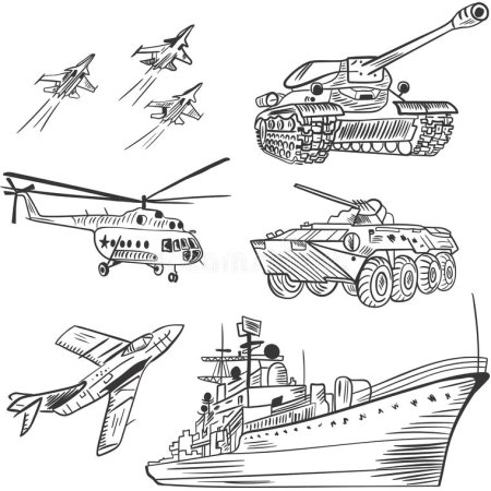 Рисунки на военной технике