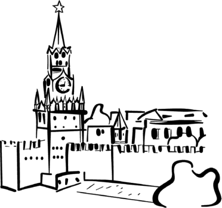 Кремль очертания