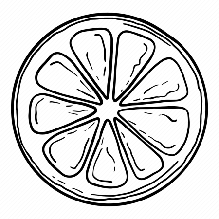 Апельсин контур