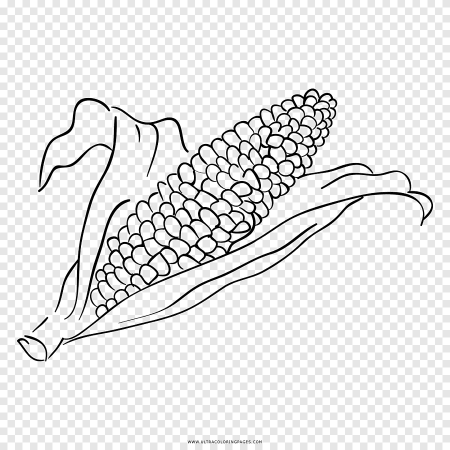 Corn раскраска для детей