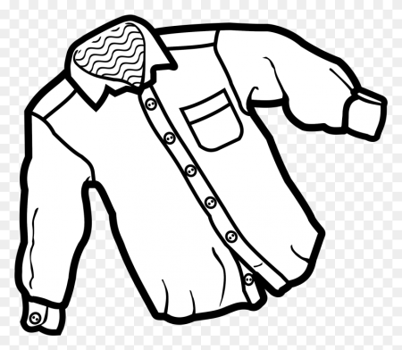 Рубашка раскраска для малышей