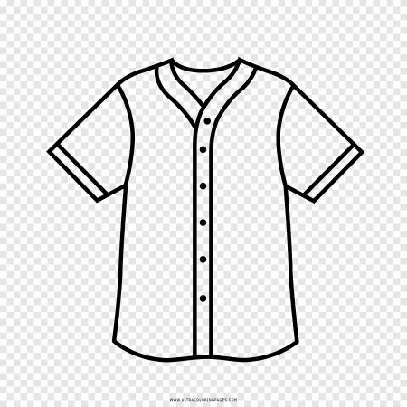 Рубашка раскраска для детей