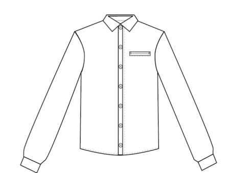 Рубашка раскраска