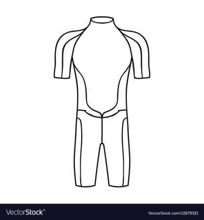 Водолазный костюм раскраска