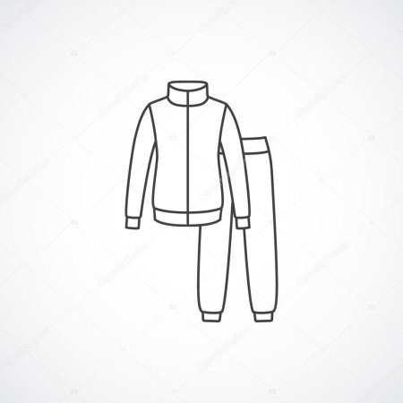 Спортивный костюм иконка