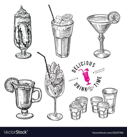 Коктейль карандашом