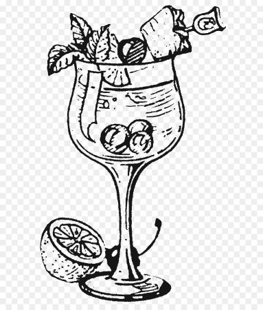 Коктейль чб