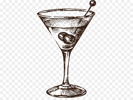 Коктейль черно белый