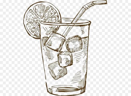 Коктейль для срисовки