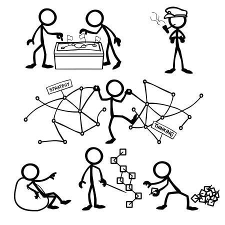 Нарисованный человечек