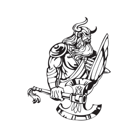 Викинг воин вектор