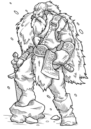 Рыцари. Раскраска