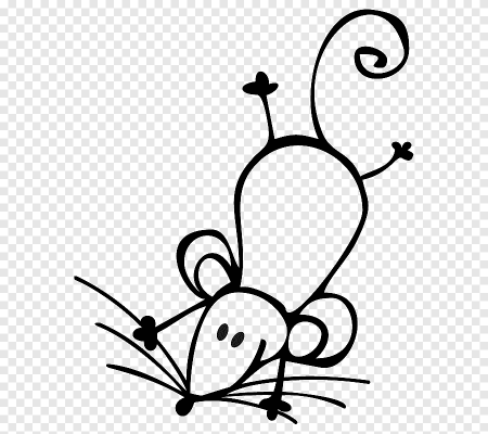 Мышка контур