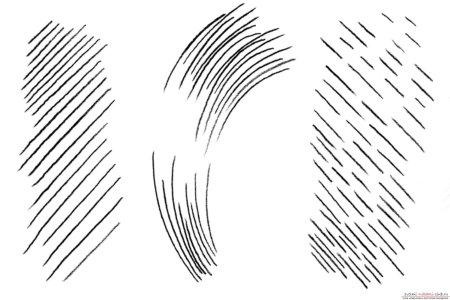 Штрихи карандашом