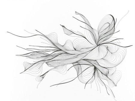 Абстракция фигуры человека