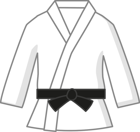 Кимоно дзюдо рисунок