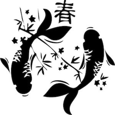 Трафарет в китайском стиле