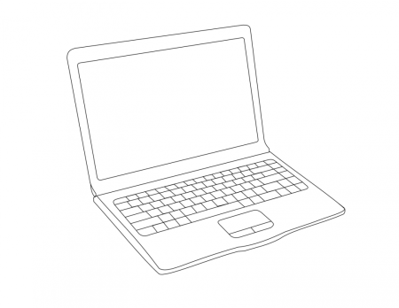 Ноутбук раскраска для детей