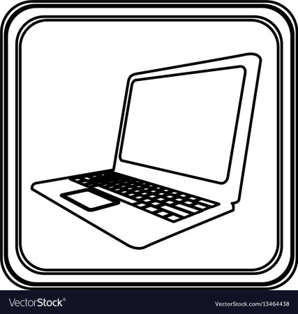 Ноутбук контур сбоку