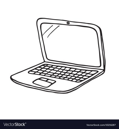Ноутбук схематично