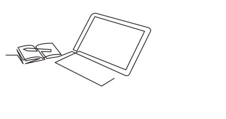 Ноутбук Минимализм рисунок