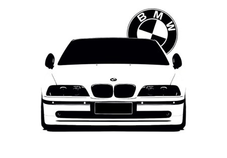 BMW e39 вектор