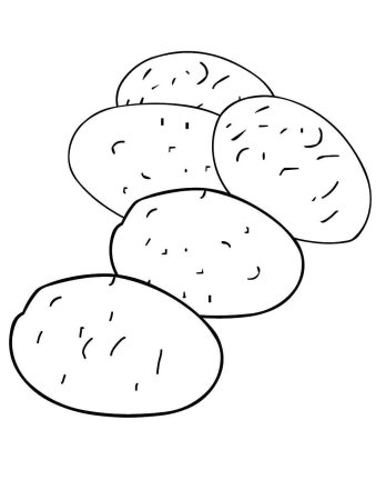 Овощи контур