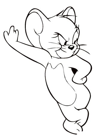 Джерри для срисовки