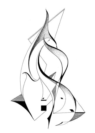 Графические композиции из линий