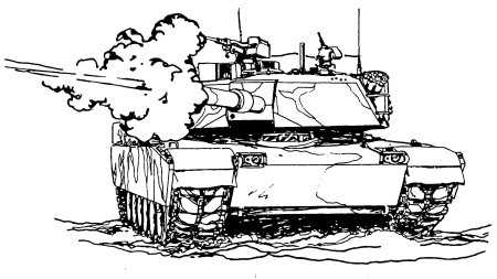 Раскраски танки БТР Военная техника