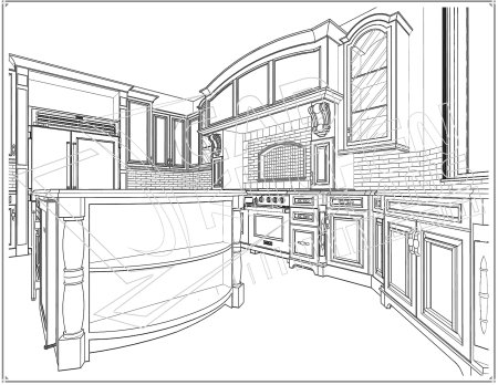 Эскизы мебели