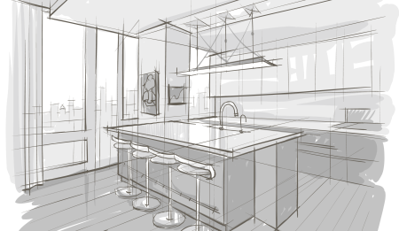 Эскизный проект мебели