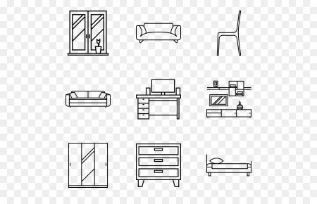 Мебель пиктограмма