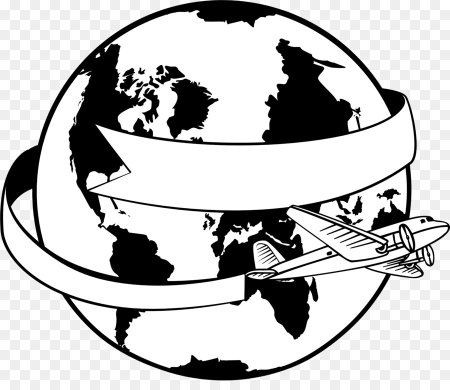 Глобус контур