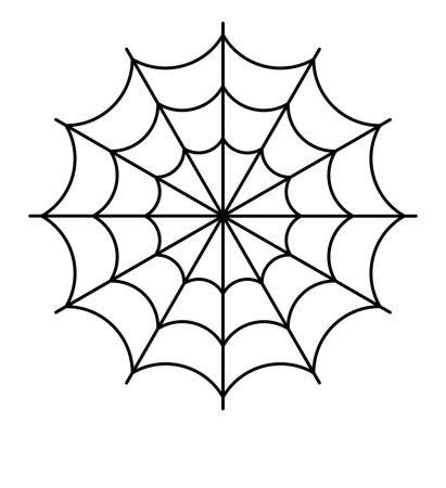 Паутина рисунок