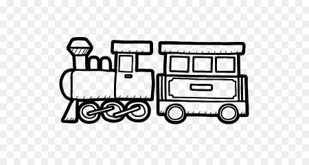 Схематичное изображение поезда