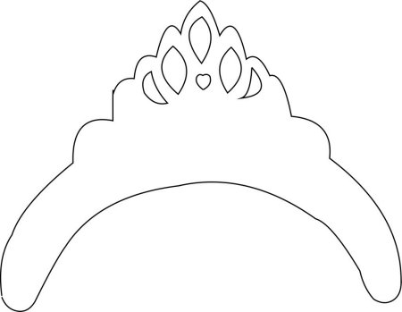 Кокошник раскраска