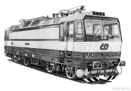 Электровоз вл80 силуэт